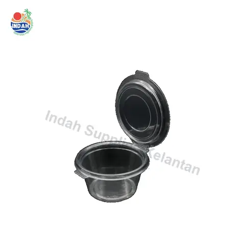 Bekas Makanan PET BENXON BX-S50 (50ml, penutup) — gambar 2