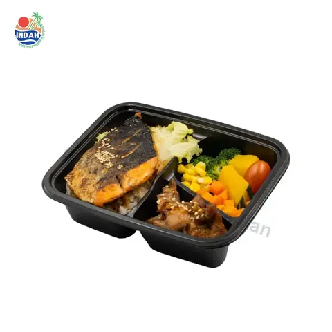 Kotak Makanan BENXON JB-3C (hitam) — gambar 2