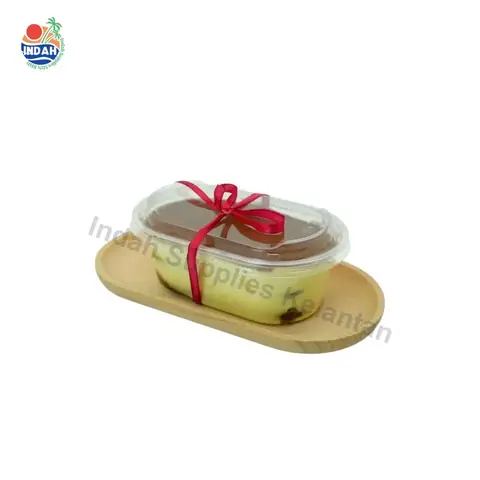 Bekas Bakeri PET BENXON ODC-150 (150g, lutsinar) — gambar 1