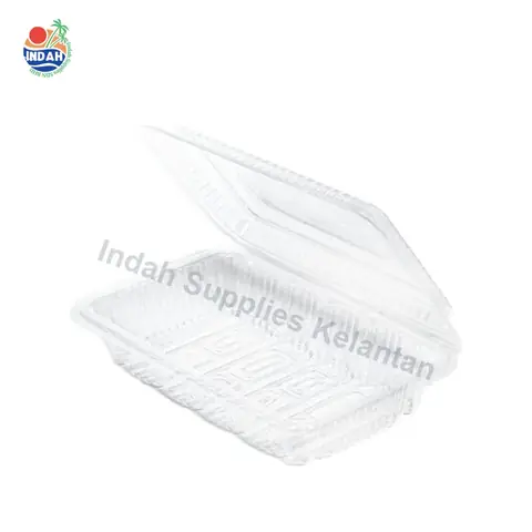 Bekas Kuih Tray Plastik Clear OP 1H OP 2H OP 3H BX GO (100pcs)