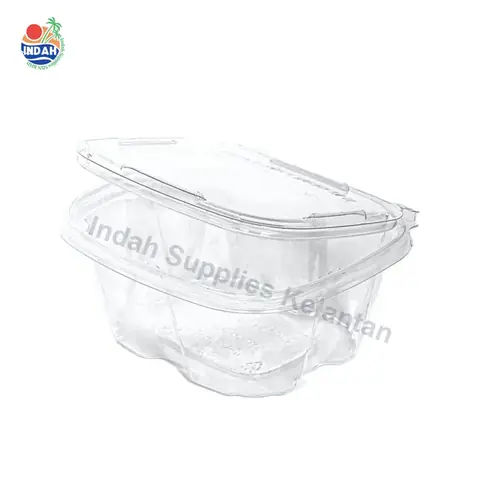 Bekas BENXON REC-16TE-FL (16oz, lutsinar, penutup)