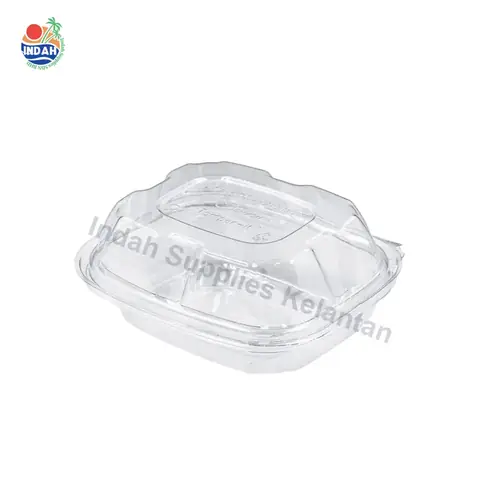 Bekas BENXON REC-8TE-DL (8oz, lutsinar, penutup)