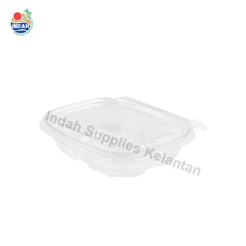 Bekas BENXON REC-8TE-FL (8oz, lutsinar, penutup)