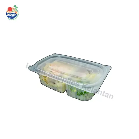 Bekas Makanan PP BENXON RT-750-2C (750ml, 2 petak)