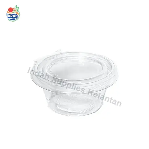 Bekas BENXON SNACK PACK-6TE (6oz, lutsinar) — gambar 2