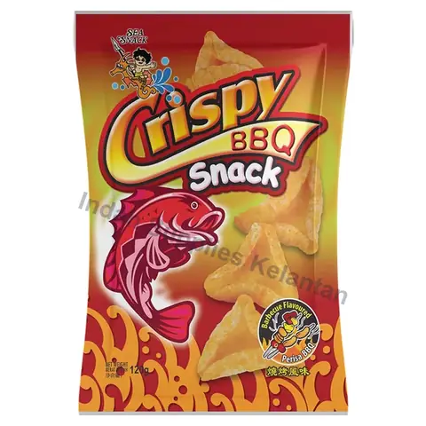Sea Snack Keropok BBQ Rangup 120g