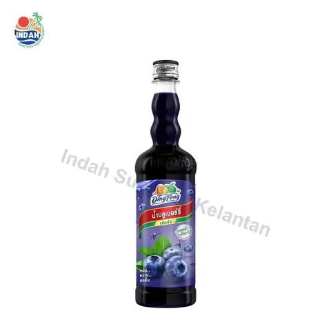 Sirap Ding Fong Blueberry 760ml