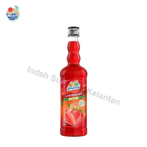 Sirap Ding Fong Strawberry 760ml